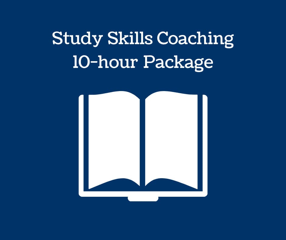 Study Skills Coaching – 10-hour Package