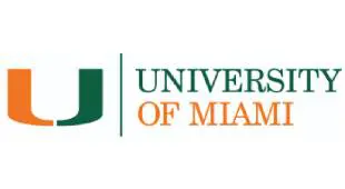 A logo of the university of miami.