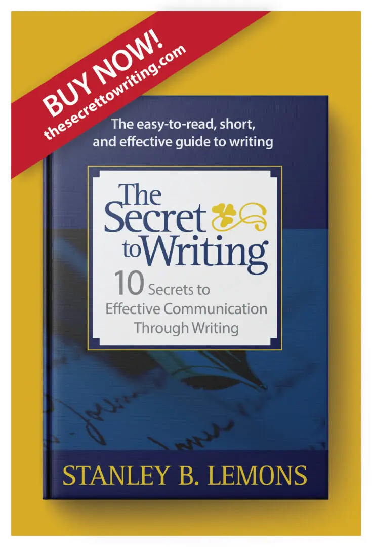 The Secret To Writing | Writing Services | The Book