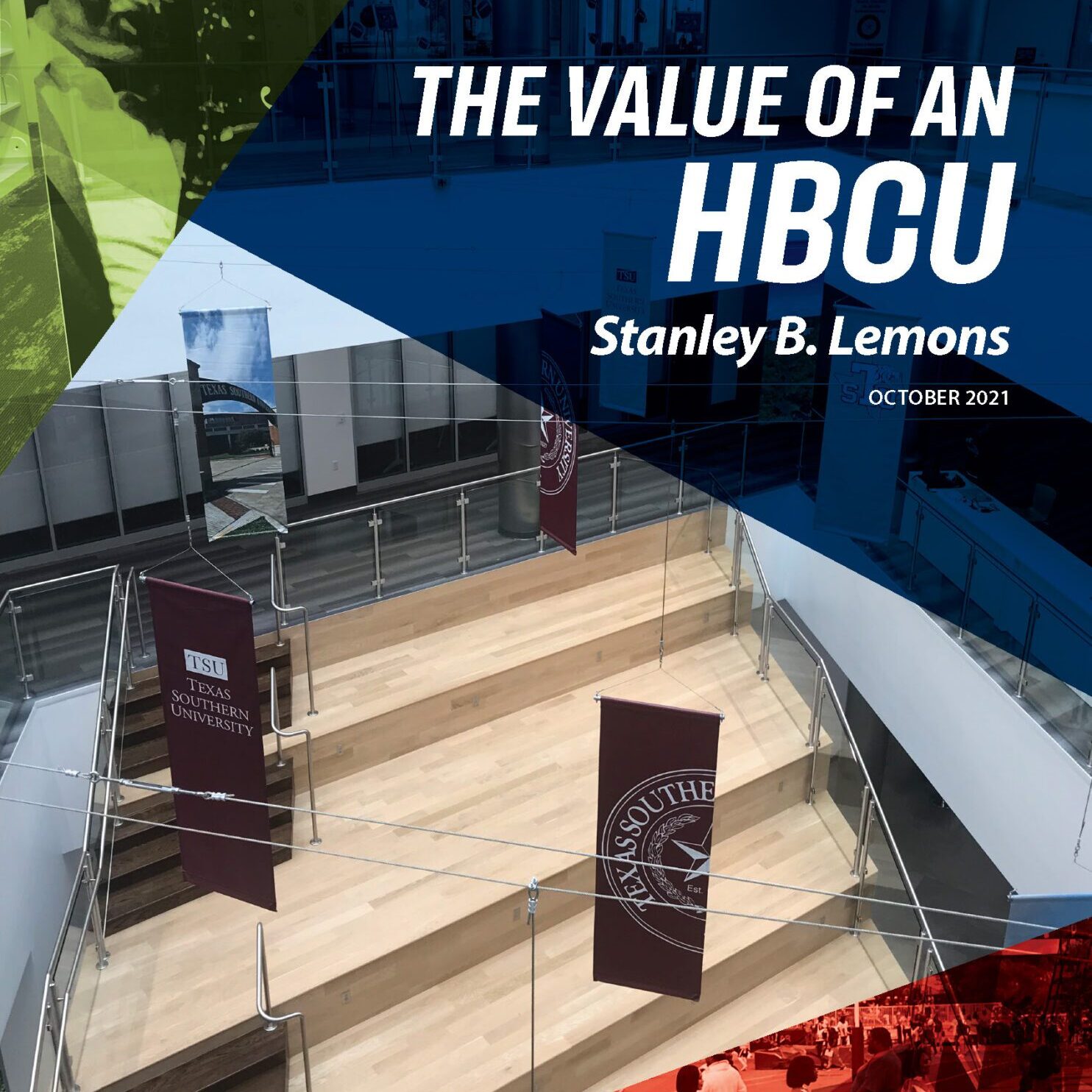 A picture of the cover of the value of an hbcu.